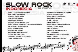 Lagu Slow Rock Indonesia 2000An